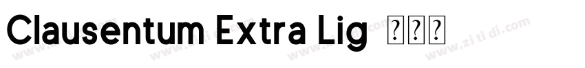 Clausentum Extra Lig字体转换